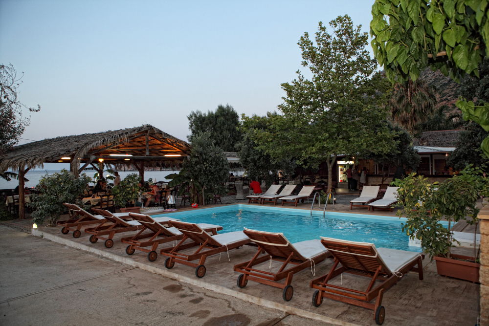 Niriides Beach Hotel Rethymno Instalações foto